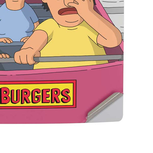 Bobs Burgers Roller Coaster PS5 Digital Edition Console Skin